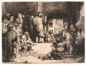 Christ Preaching ("La petite tombe")