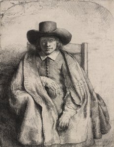 Clement de Jonghe, 1651 by Rembrandt van Rijn