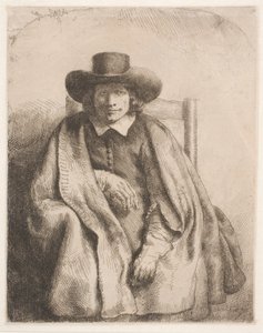 Clement de Jonghe, Printseller by Rembrandt van Rijn