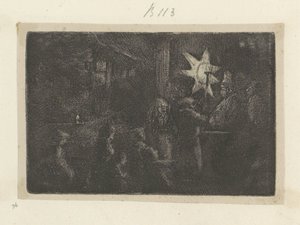 Epiphany: A Night Scene (Recueil de quatre-vingt-cinq estampes originales)