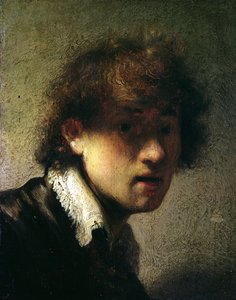 Head of a Young Man or Self Portrait, 1629 by Rembrandt van Rijn