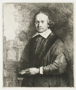 Jan Antonides van der Linden by Rembrandt van Rijn