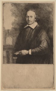 Jan Antonides van der Linden by Rembrandt van Rijn