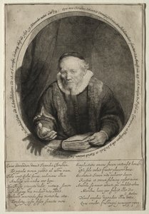 Jan Cornelis Sylvius, Preacher by Rembrandt van Rijn
