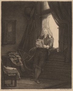 Jan Six by Rembrandt van Rijn