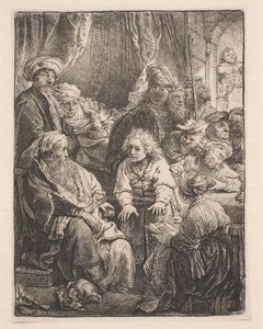 Joseph Telling His Dreams by Rembrandt van Rijn