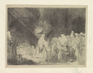 Song of Simeon by Rembrandt van Rijn