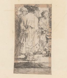 Man in Cloak, Seen from the Back by Rembrandt van Rijn