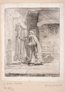 Blind Tobias by Rembrandt van Rijn