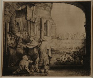 Peter and John at the Gate of the Temple