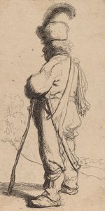 Polander Leaning on a Stick