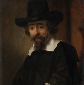 Portrait of Ephraim Bueno by Rembrandt van Rijn