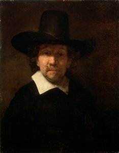 Portrait of the Poet Jeremias de Decker, 1666 by Rembrandt van Rijn