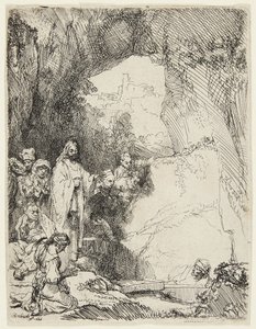 Raising of Lazarus by Rembrandt van Rijn