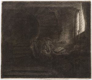 Saint Jerome in a Dark Chamber
