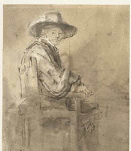 Seated Syndic: Jacob van Loon by Rembrandt van Rijn