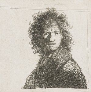 Self-Portrait Frowning