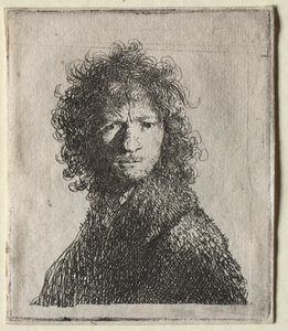 Self-Portrait Frowning: Bust