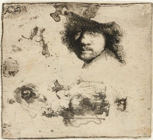 Sheet of studies