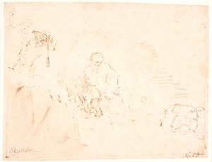 St. Jerome by Rembrandt van Rijn