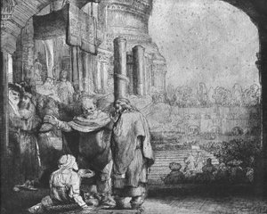 St. Peter and St. John at the Entrance to the Temple, 1649