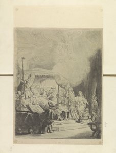 Deathbed of Mary by Rembrandt van Rijn