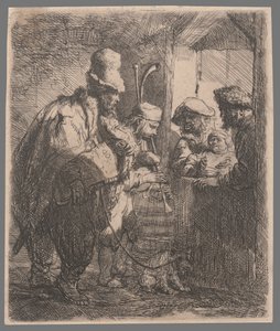 The Baptism of the Eunuch by Rembrandt van Rijn