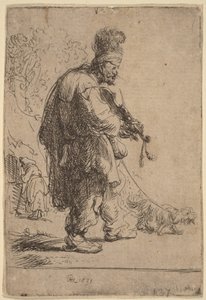 The Blind Fiddler by Rembrandt van Rijn