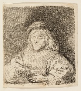 The Card Player by Rembrandt van Rijn