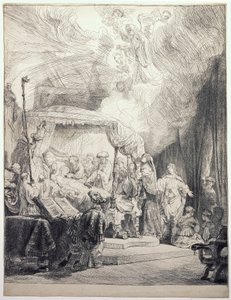The Death of the Virgin by Rembrandt van Rijn