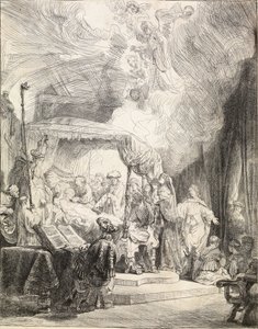 The Death of the Virgin by Rembrandt van Rijn