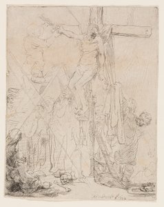 The Descent from the Cross: A Sketch by Rembrandt van Rijn