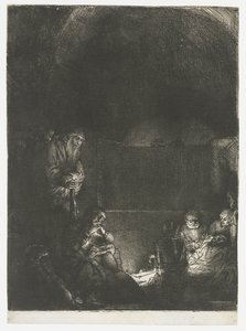 The Entombment by Rembrandt van Rijn