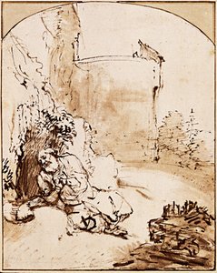 The Prophet Jonah Before the Walls of Nineveh