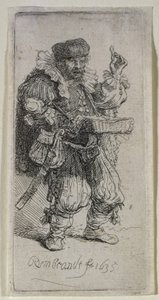The Quacksalver by Rembrandt van Rijn