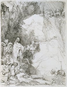 The Raising of Lazarus by Rembrandt van Rijn