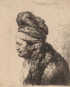 The Second Oriental Head, c. 1635 by Rembrandt van Rijn