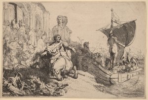 The Ship of Fortune by Rembrandt van Rijn