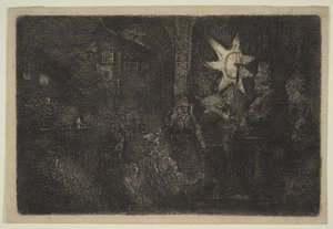 The Star of Kings: A Night Piece by Rembrandt van Rijn