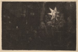 The Star of the Kings: a Night Piece by Rembrandt van Rijn