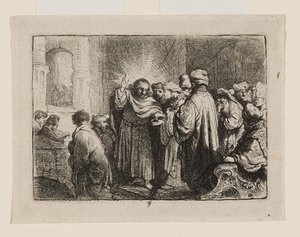 The Tribute Money by Rembrandt van Rijn
