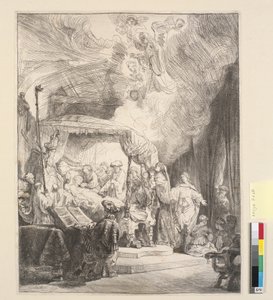 The Death of the Virgin by Rembrandt van Rijn