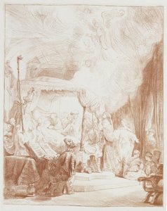 The Death of the Virgin by Rembrandt van Rijn