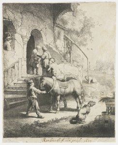 The Good Samaritan by Rembrandt van Rijn