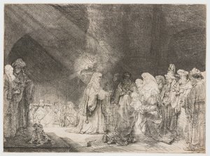 The Presentation in the Temple: Oblong Print
