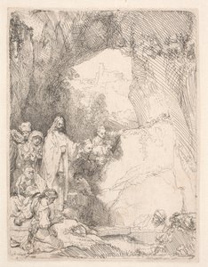 The Raising of Lazarus: The Smaller Plate