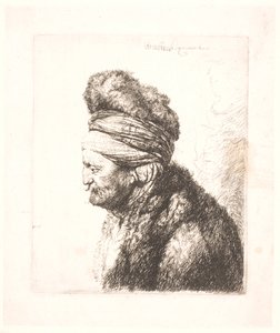 The Second Oriental Head by Rembrandt van Rijn