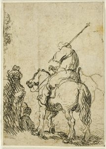 Turbaned Soldier on Horseback