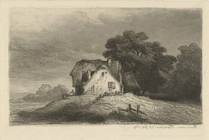 Houses on a Hill by Remigius Adrianus Haanen