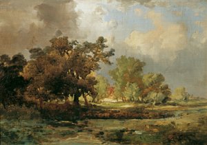 Scene from Oosterhout in Holland by Remigius Adrianus van Haanen